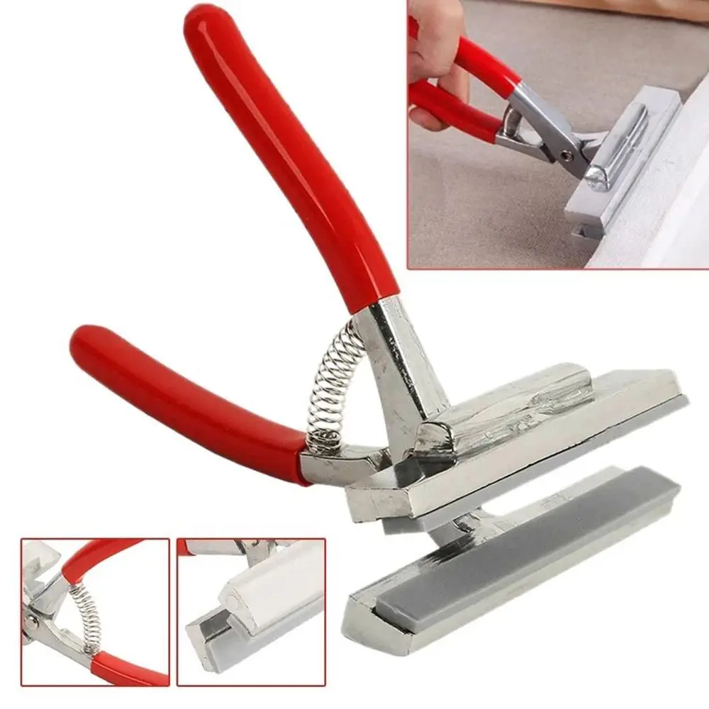 

Heavy Duty Alloy Red Handle Stretching Sturdy Grip Picture Framing Stretcher Oil Painting Pliers Art Paint Tool Canvas Pliers