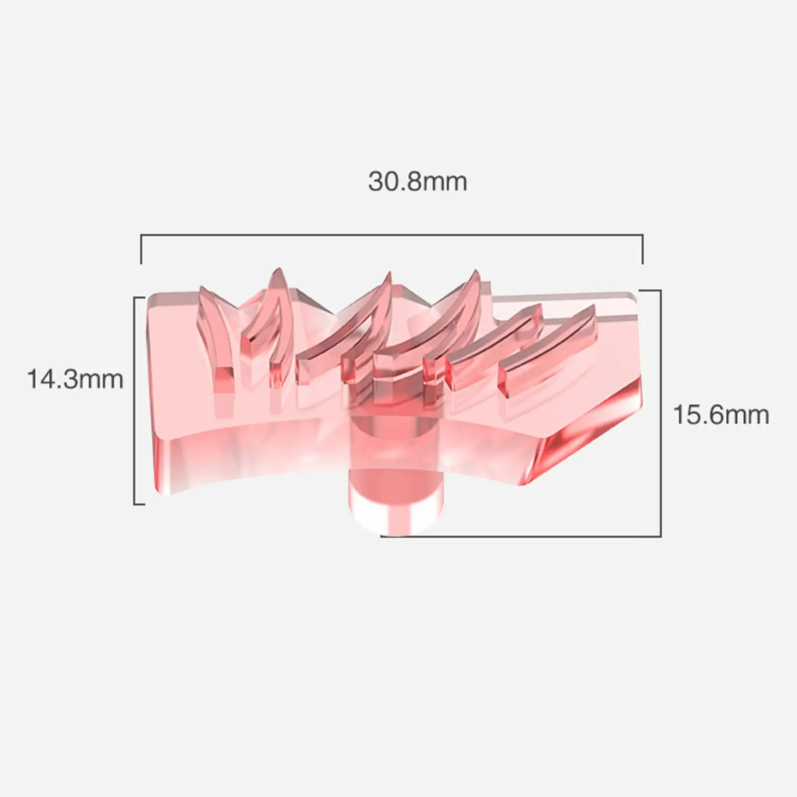 Tampon en silicone pour faux cils, extensions de cils inférieurs bricolage, impressions de cils