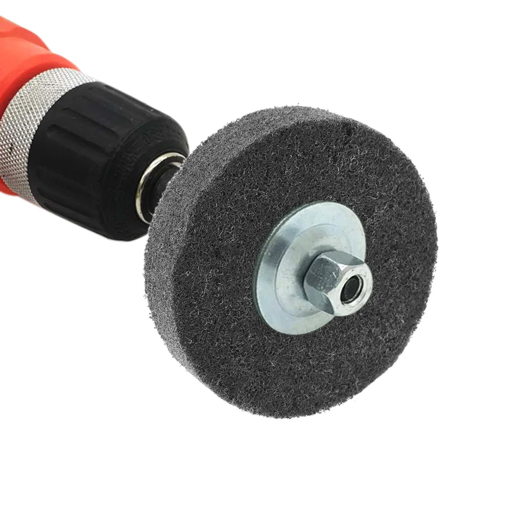 Nylon Fiber Buffing Wheel Abrasive Polish Grinding Iron Instrument 75*19*10mm Dropship