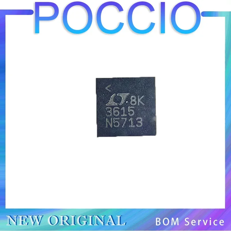 LTC3615 LTC3615EUF LTC3615IUF LTC3615EUF-1 LTC3615IUF-1 - Dual 4MHz, 3A Synchronous Step-Down DC/DC Converter