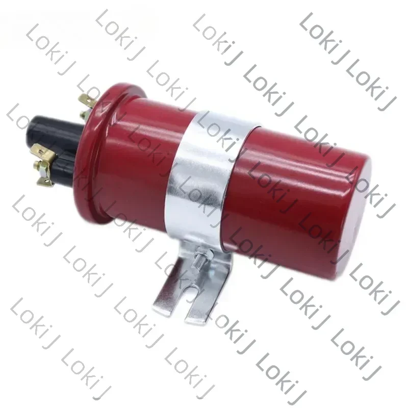 

Loki J DLB105 12V Sports Ignition Coil High Performance Standard Ignition System Parts Universal Fit All Engines With Point & Co