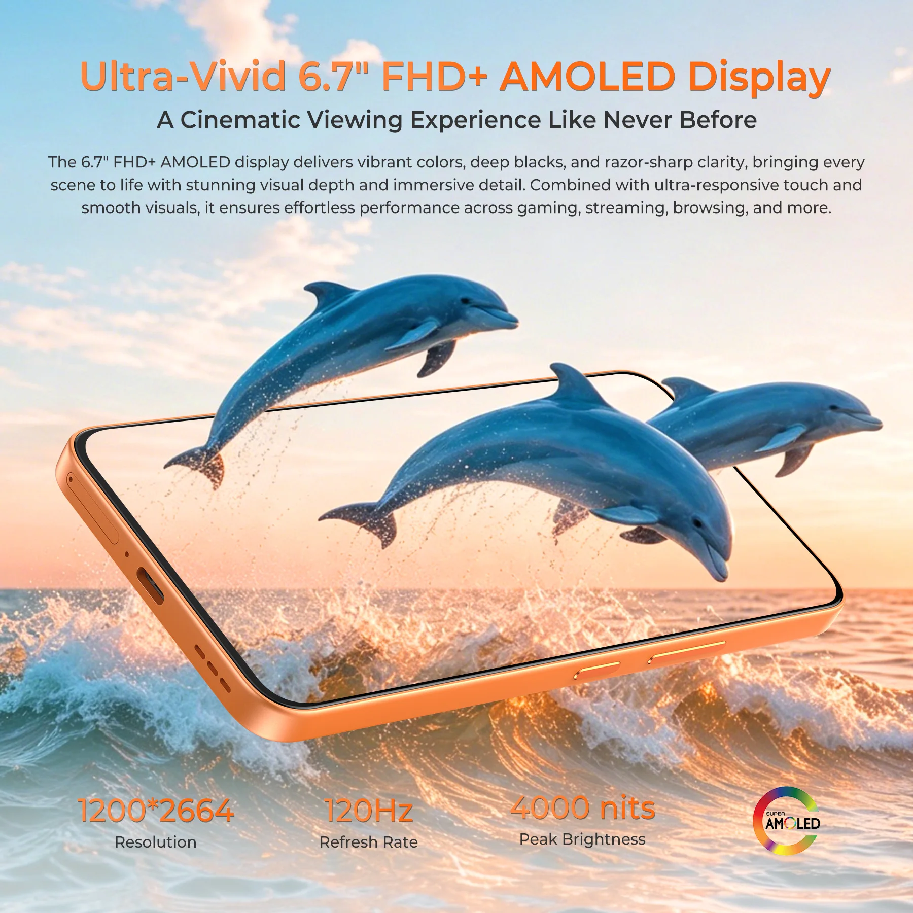 5G Smartphone OUKITEL P2 Plus Dimensity 7100 5G 6.7