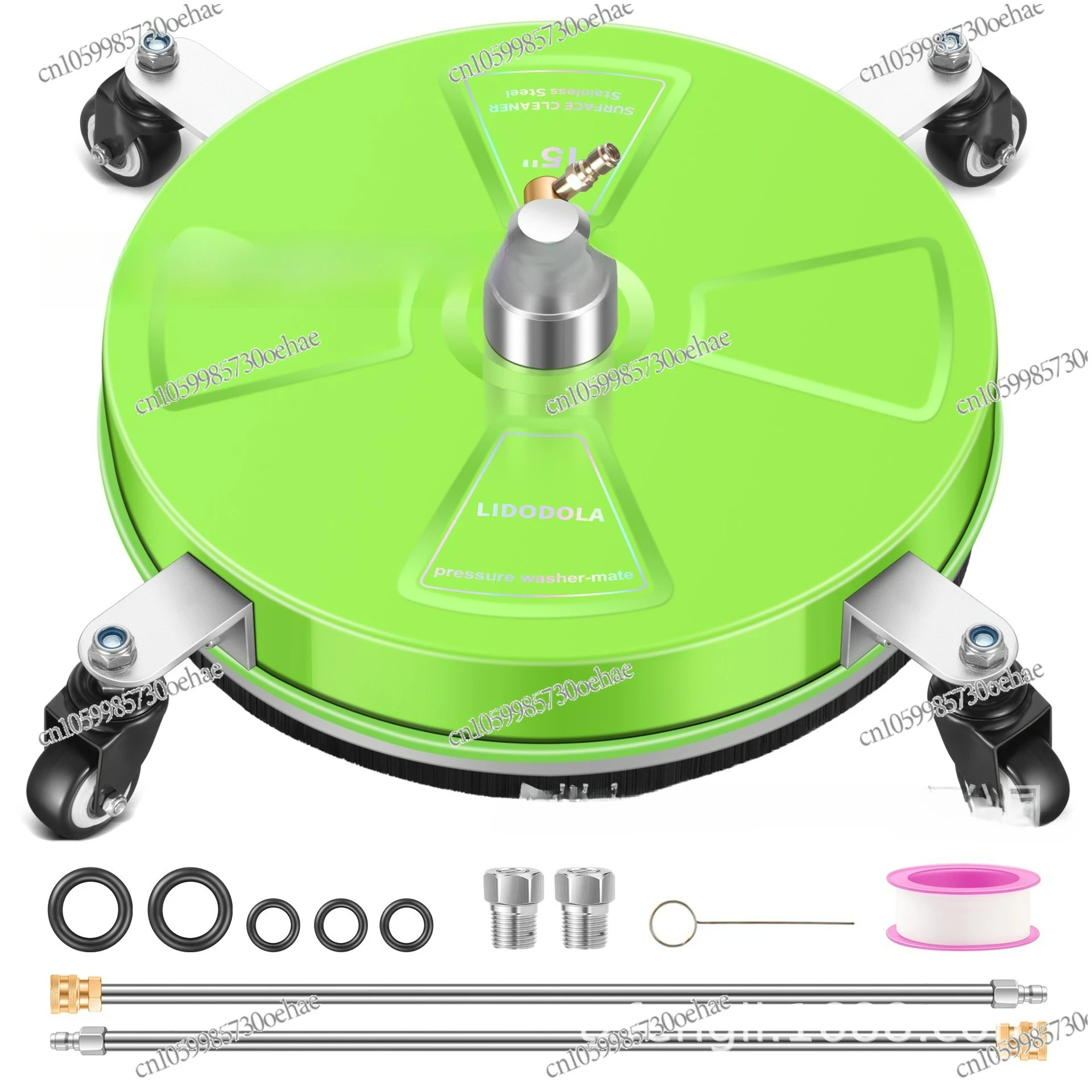 

High Pressure Cleaner Car Washing Machine Accessories Stainless Steel Site Washing Disc Floor Washing Brush Mobile