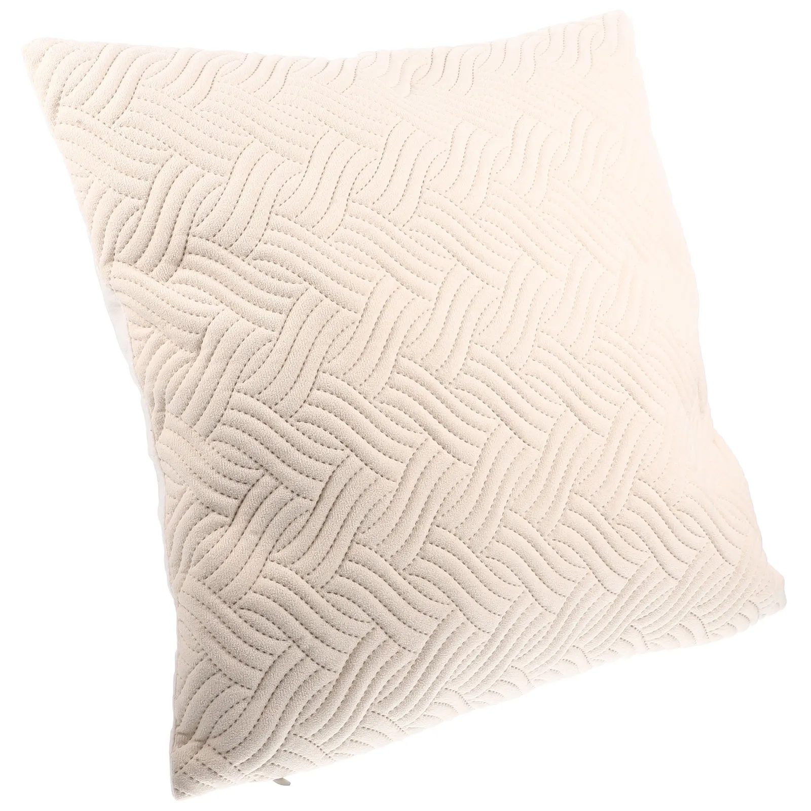 

Lis Pillowcase Bedroom Sham Square Cushion Cover Detachable Zipper Couch sham Simple Pillowcase Resilient Decor