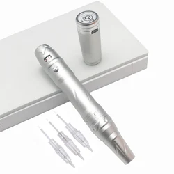 Screw Wireless PMU Permanent makeup Tattoo Eyebrow Machine Pen / Needles Cartrdige