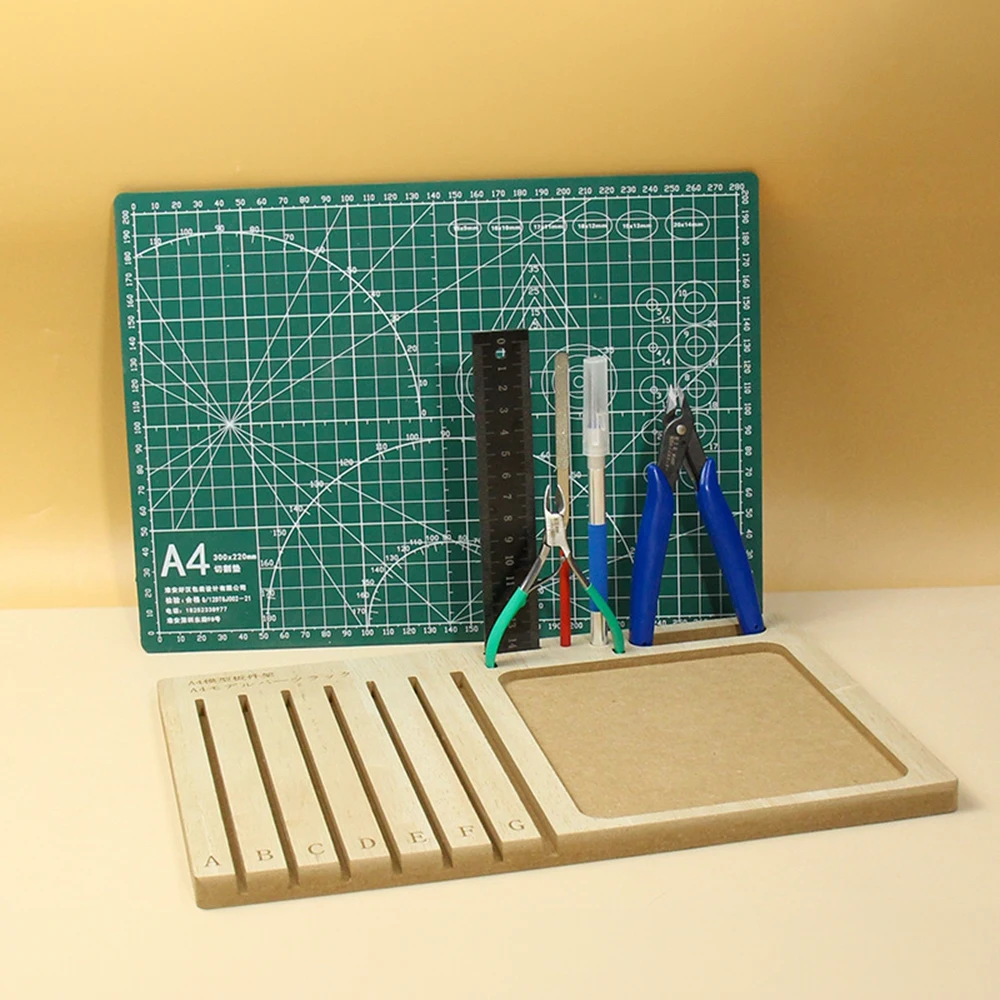 Model Parts Shelf Tool Stand Model Pieces Shelves Holder Organizer for Model Assembling Hobby DIY Model Making A4/A5 Size