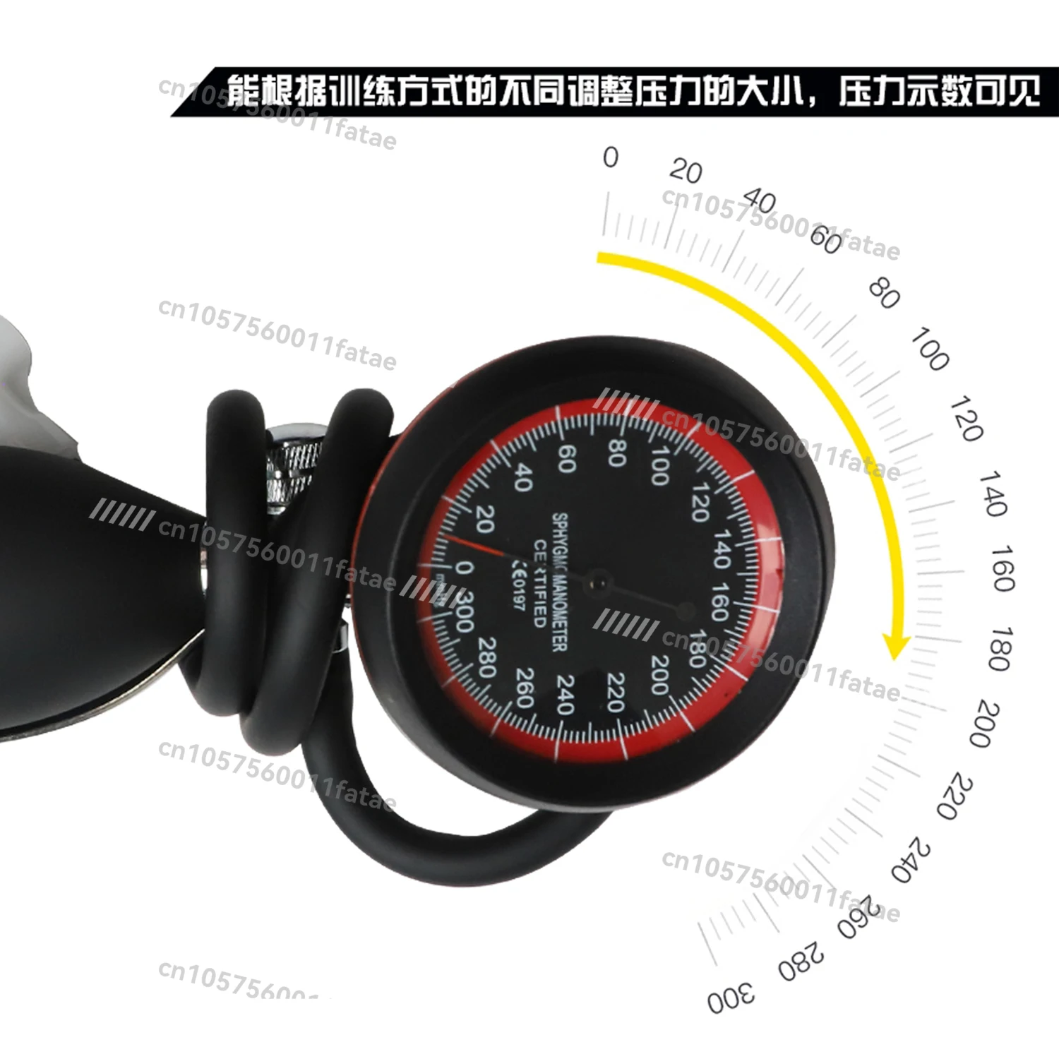 

Blood Flow Blocking Band Fitness Limited Viewership of Tourniquet Training Arm Thigh Muscle Building Exercise Hip Elastic Strap