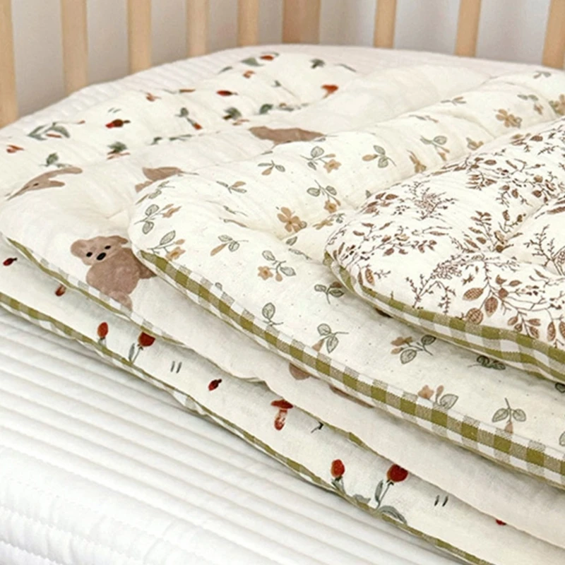 Coussin pour bébé en coton, doublure en coton respirant