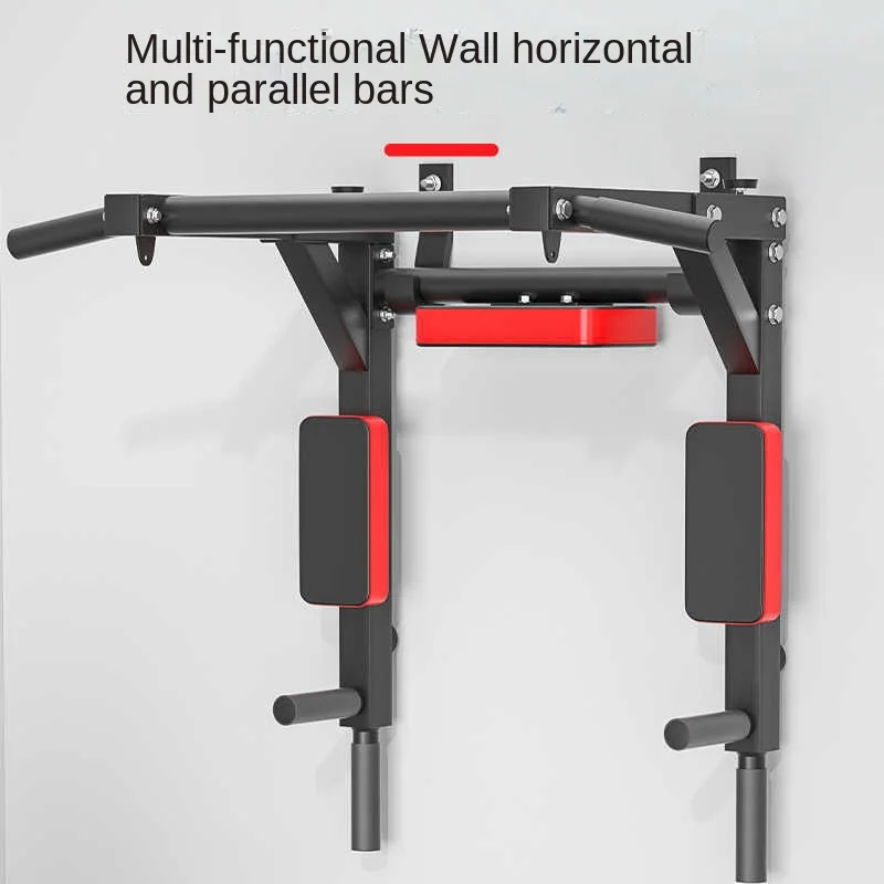 Barras paralelas horizontales estrictamente seleccionadas, equipo de ejercicios indoor reversible para dominadas y entrenamiento deportivo de pared
