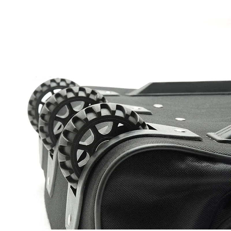 32 "40" 인치 대용량 트롤리 수하물 롤링 수하물 방수 옥스포드 더플 백 트롤리 가방 바퀴가있는 여행 가방