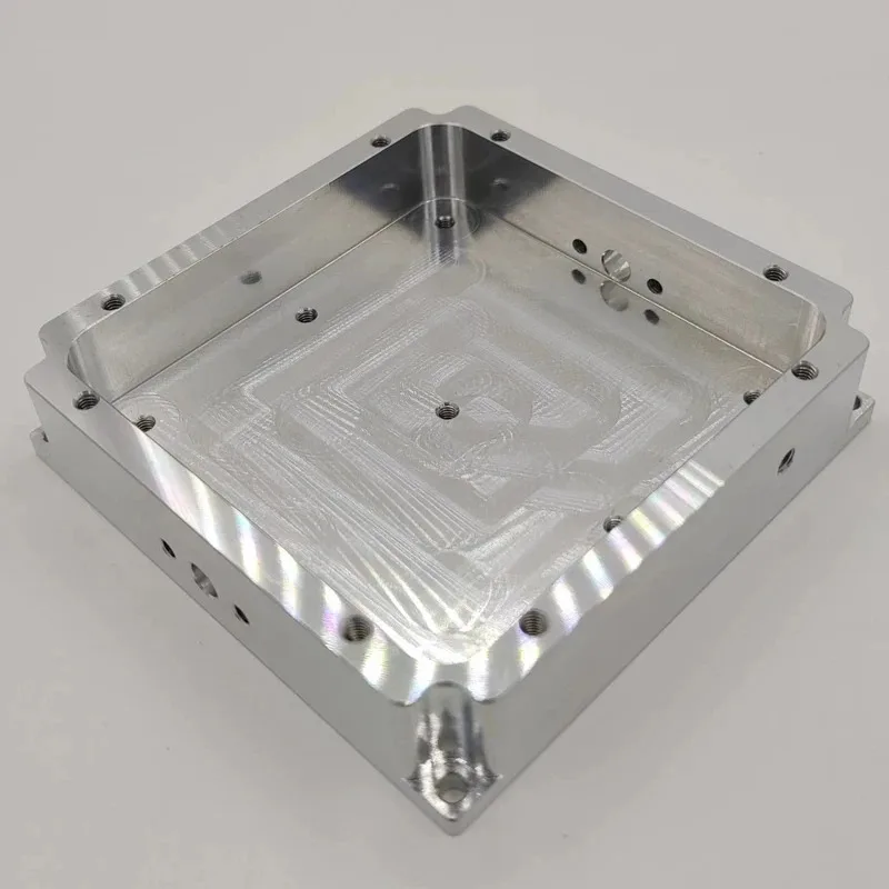 Metal Box,Aluminum Shell,Shielding Box,Length 70mm,Width 70mm,Height 19mm,SMA Connector,Through-hole Capacitor Power Supply