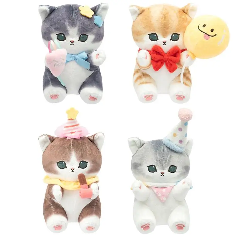 Mofusand-Animaux en peluche pour cosplay, chats mignons, beurre, cadeau pour enfants