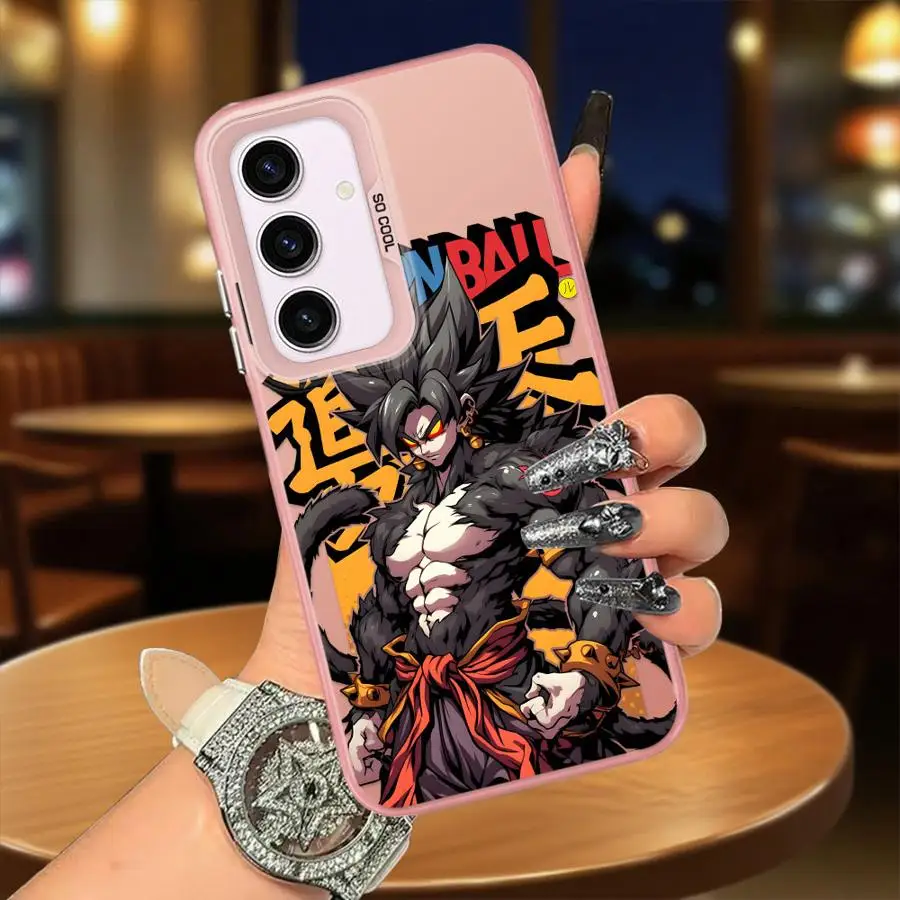 Casing Cangkang Lunak untuk Samsung Galaxy A54 A53 A55 A73 A51 A56 A26 A36 A71 A35 A52 A72 Dragon Ball Super Anime Son Goku