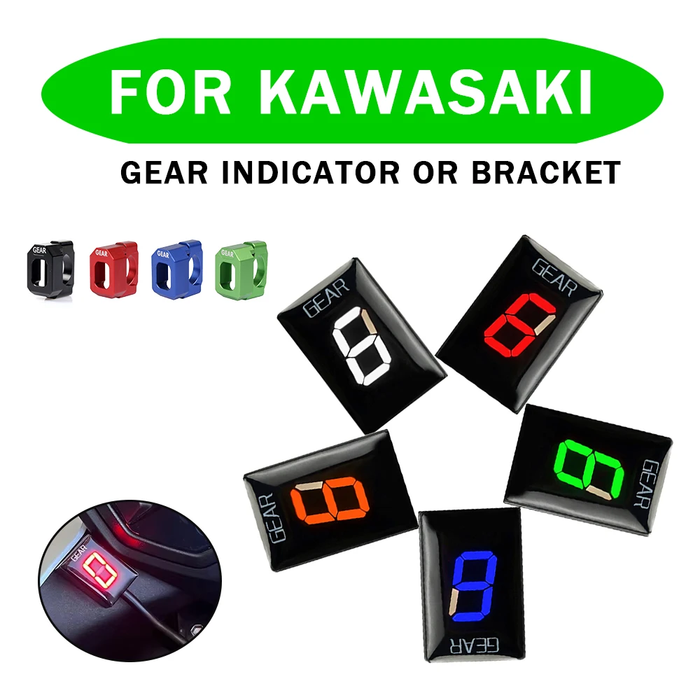 For Kawasaki Vulcan S 650 900 Z750 Z1000 Z800 Ninja 300 Versys 650 Gear Indicator Gear Counter Display Speed Report Accessories