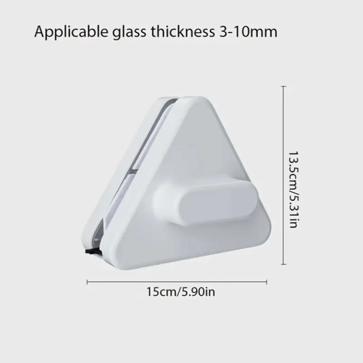 Dual-Sided Magnetic Window Cleaner for High-Rise Buildings - Indoor & Outdoor Glass Cleaning Tool for Living Room, Bedroom, Bath
