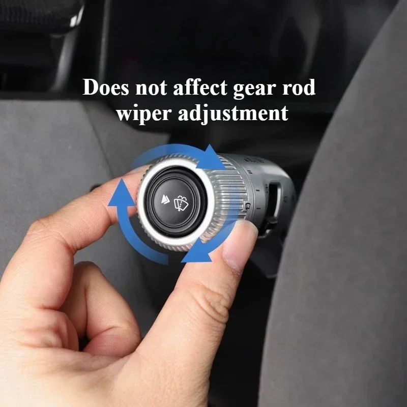 Suitable for Lynk&Co 08 Steering Wheel Modified Car Protective Cover Wiper Rod Paddle Interior Decoration Modified Accessories