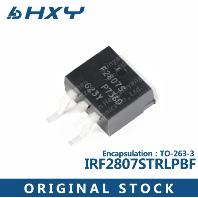 5PCS IRF2807STRLPBF TO-263-3 N channel 75V/82A