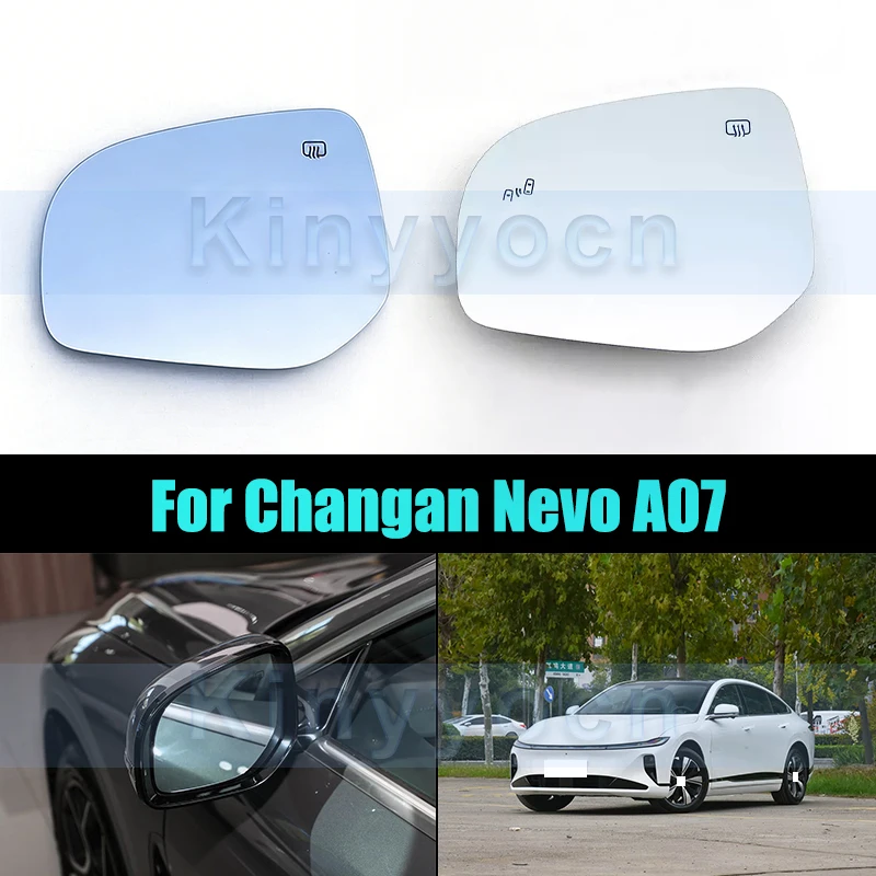

Rearview Mirror Lens Glass For Changan Nevo A07 Car Exterior Rearview Mirror Reversing Mirror Accessories