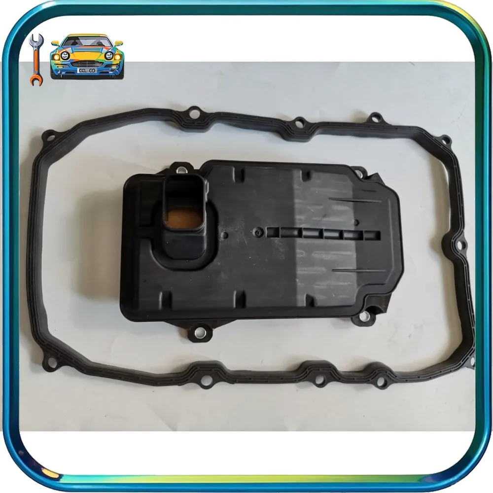 TR-80SD 0C8 8-Speed Automatic Transmission Oil Filter Kit and Pan Gasket Set 0C8325435 For Audi Q7 VW Touareg Cayenne