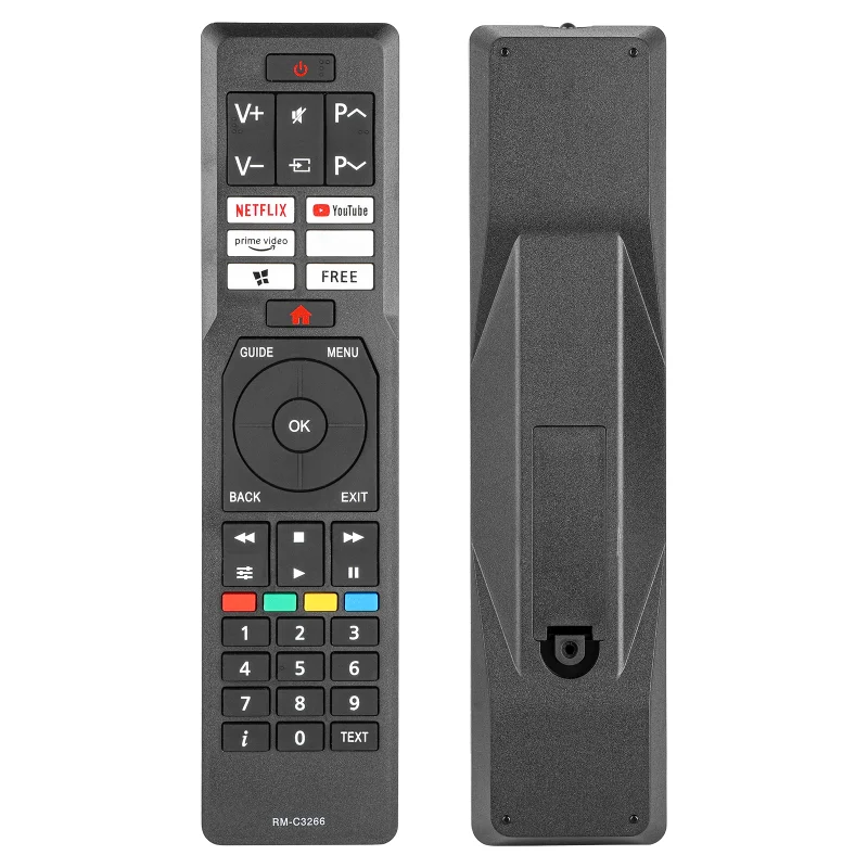 

Remote Control Compatible with JVC RM-C3266 Remote Vestal Hitachi TV Remote Control