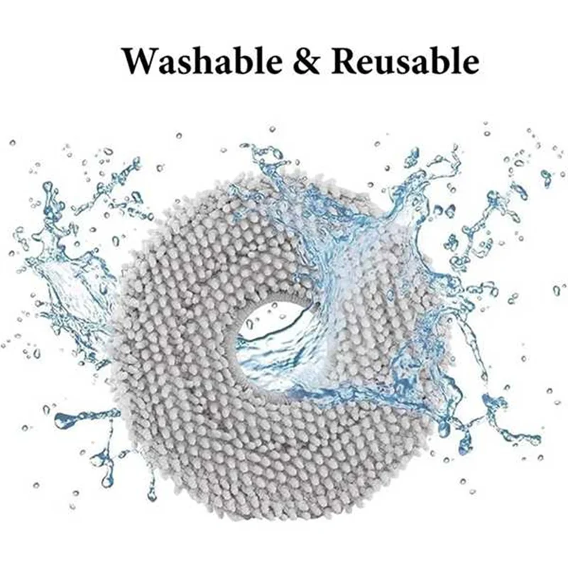 【Berserk】Применимо для Roborock P10/Qrevo, аксессуары для подметания робота, мешок для пыли, сменный комплект ткани, аксессуары