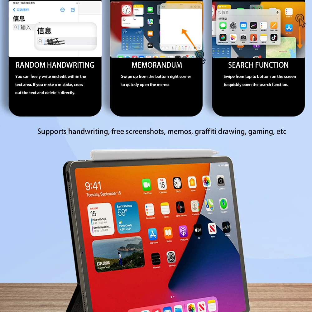 휴대용 경량 마그네틱 필기 스타일러스, 그리기용 스타일러스