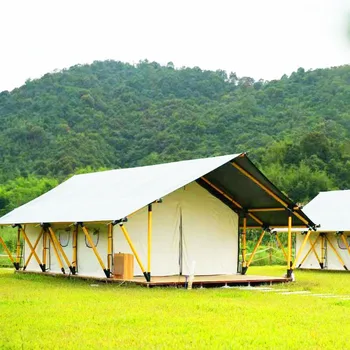 Outdoor High-End Park Tourist Camping Tent, cênica Resort, Parque Ecológico, B & B Camp