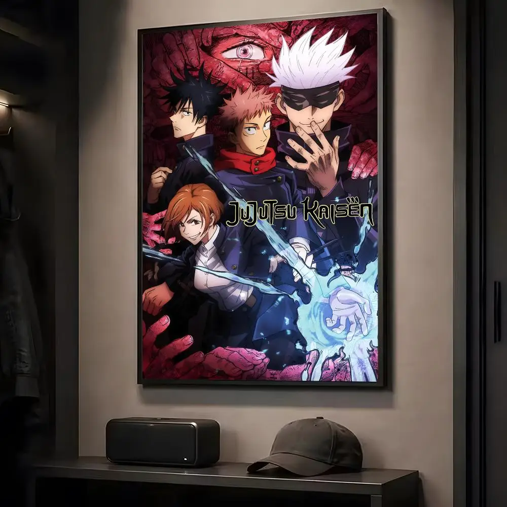 Jujutsu Kaisen Painting Calligraphy HD Art Wall Room Decor Home Waterproof Home Living Bar Decorative Paintings