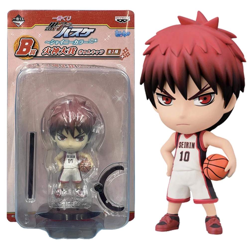 10CM Anime Kuroko's Basketball Aomine Daiki Figure Standing Kise Ryouta Model Toy Gift Kuroko Tetsuya Aciton Figure Set Doll