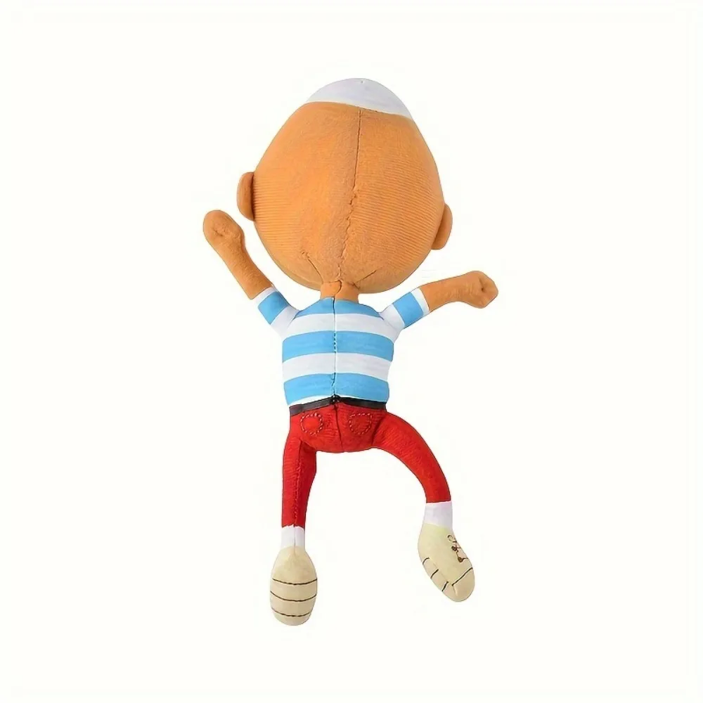 1Pcs peluche ragazzo impertinente, bambola morbida da 7 pollici, decorazione della stanza dei cartoni animati carini, regalo perfetto per le vacanze di compleanno di Halloween del bambino