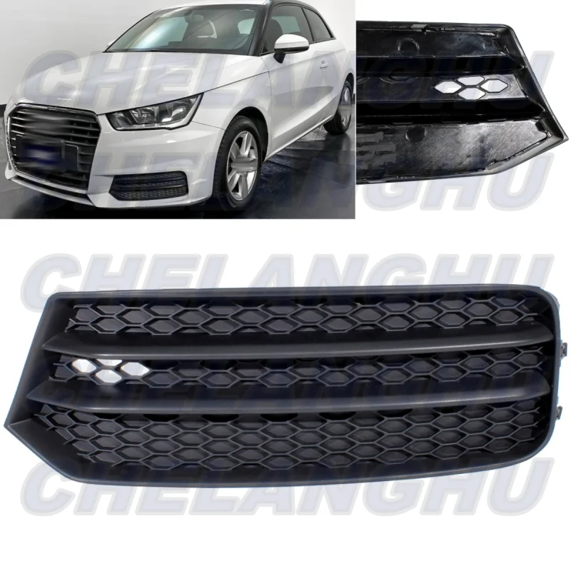 

For Audi A1 2016 2017 2018 2019 Left Side Front Fog Lights Lamp Grille Cover Car accessories 8XA807681B