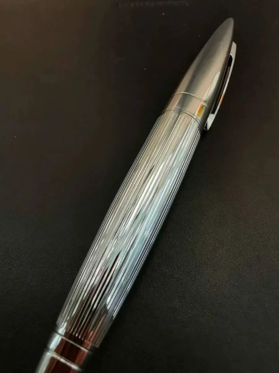 アテナの神殿-フルイドラインズ-ハイエンド軽量メタルボールペン-シグネチャーペン