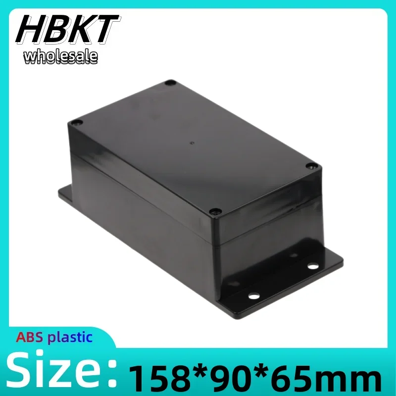 Waterproof Wire Junction Box 158x90x65mm, Outdoor Power Supply Security Meter Housing Plastic Enclosure