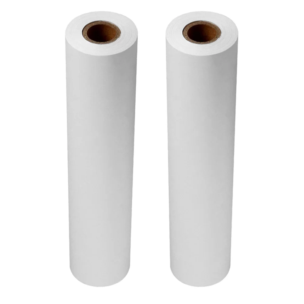 2Pcs Watercolor Paper Roll 30Cm X 5M Premium Blank Drawing Paper Suitable for Ink Charcoal Pastels DIY Art Craft Sketch Painting