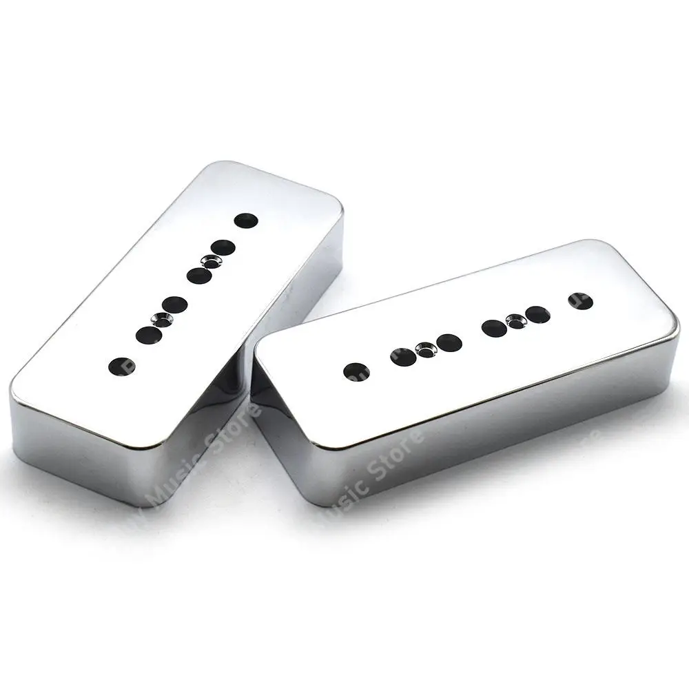 1Set Plastic P90 Soapbar Pickup Covers 50/52mm Neck Bridge Pickup for SG Electric Guitar Parts