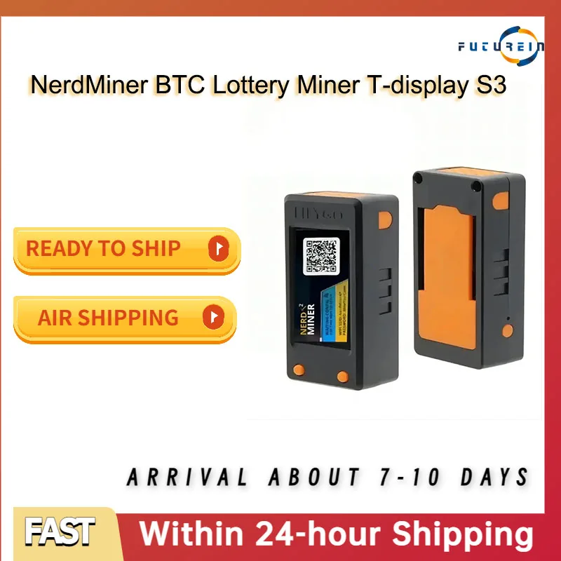 

Nerdminer v2 прошивка 1.6.3 оригинальная плата T-display S3 Hashrate 78 K/S BTC лотерея Solo Miner Nerd Miner