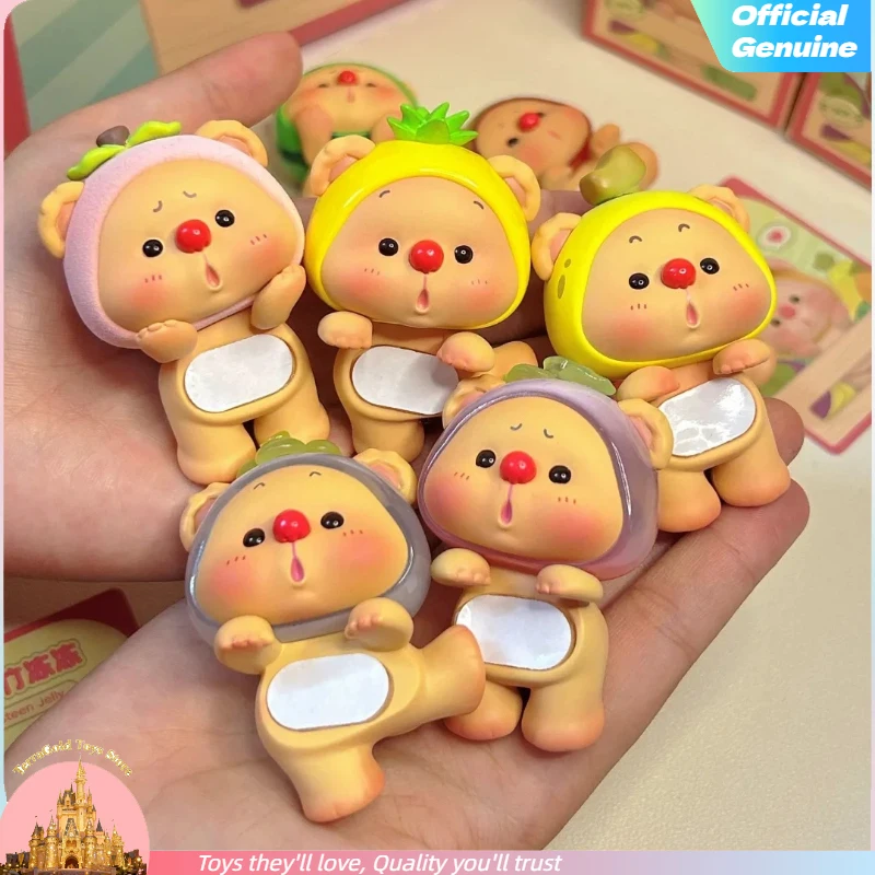 

Origina Oyo Bear Cub Fruit Power Party Mini Series Mystery Box Cut Toy Hand Puppet Tide Play Desktop Ornament Kid And Girl Gift