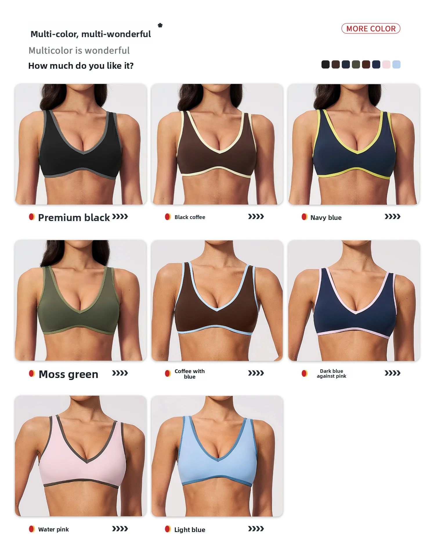 Size chart and fit details