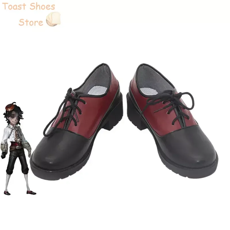 

Game Identity V Patient Emil Cosplay Shoes Halloween Carnival Boots PU Shoes Cosplay Props Costume Prop