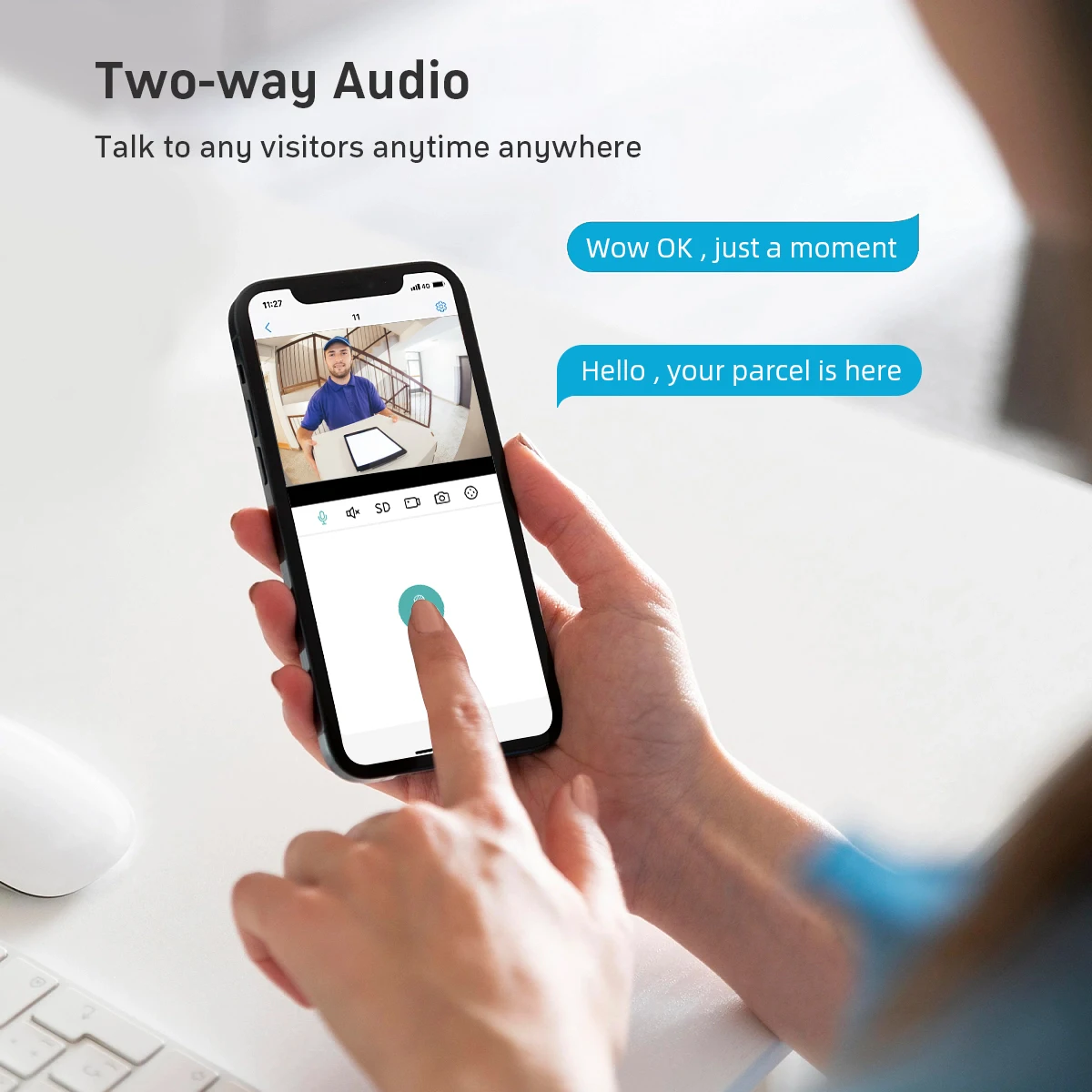 8-мегапиксельная PTZ IP-камера Wi-Fi Открытый AI Обнаружение человека Аудио 4-мегапиксельная беспроводная камера видеонаблюдения P2P RTSP 5-кратный цифровой зум Wi-Fi камера