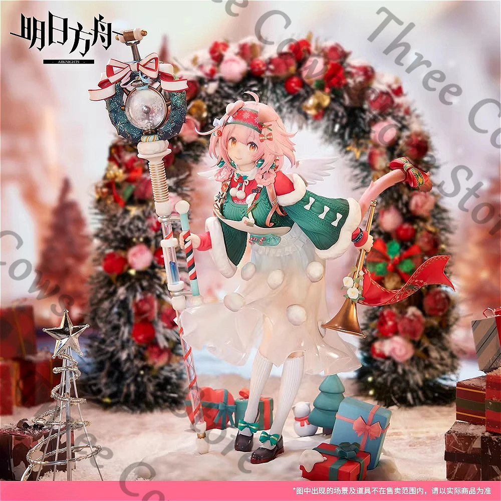 

Genuine 28cm Anime Arknights Goldenglow Cosplay Cartoon Garage Kits Figures Model Girl Statue Accessories Collection Fans Gift