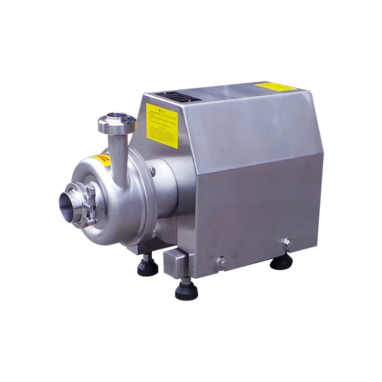 

Sanitary centrifugal pump food grade stainless steel self-priming hygienic sanitary milk centrifugal pump