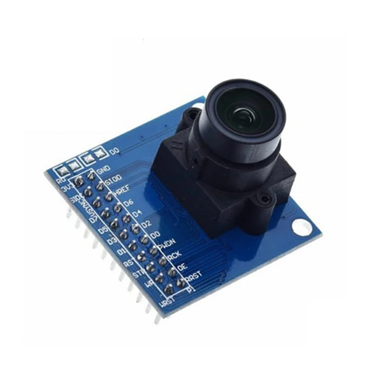 

OV7670 VGA CMOS Camera Module 640X480 With AL422 3M-Bits FIFO Camera STM32 Chip Driver Module SCCB Compatible With I2C