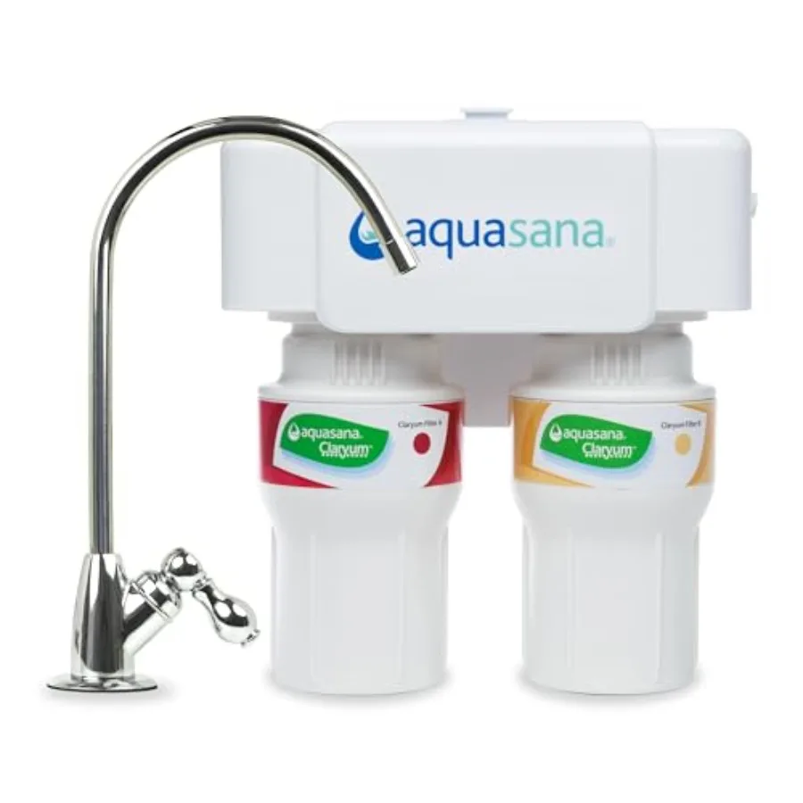 

Система фильтрации воды под раковину - уменьшает содержание PFAS, свинца и хлора в питьевой воде - фильтрация Claryum под столешницу для кухни