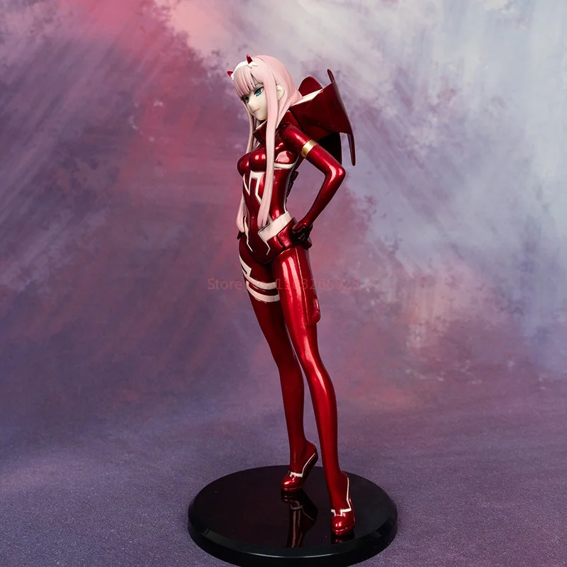 Darling In The Franxx 애니메이션 액션 피규어 제로 투 24cm 만화 동상 모델 컬렉션 장난감 책상 장식 인형 선물