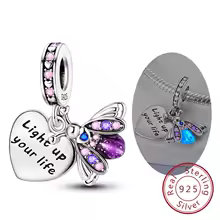 Pandora Jewelry 925 Sterling Silver Firefly Butterfly Charm - KTC994