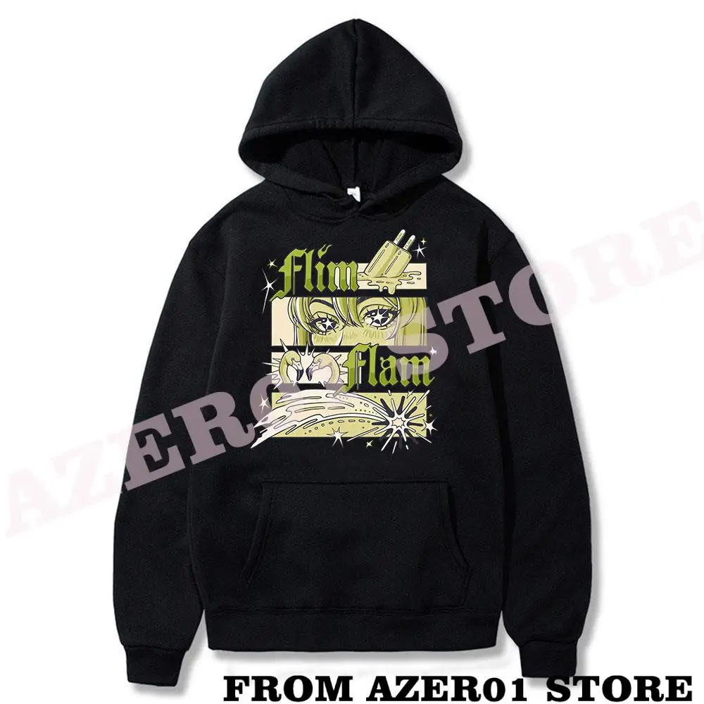 Flamingo FLIM FLAM Stars Merch Hoodie Fashion Fall Winer Suit Hoodies Sportswear Hooded Women/Men the Hooded Sweatshirt