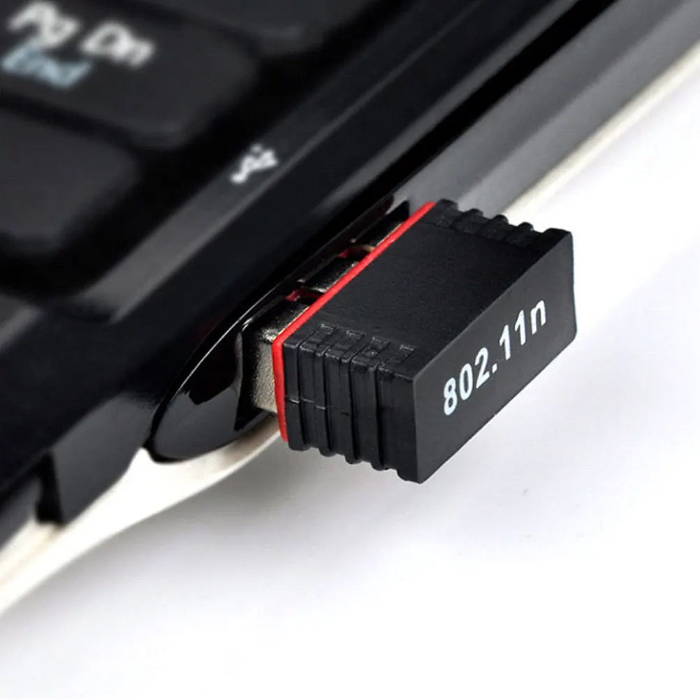 5Pcs Wireless WiFi Dongle USB 2.0 150Mbps 2.4ghz Band Mini WiFi Adapter with Enhanced Signal Penetration Easy Plug and Play
