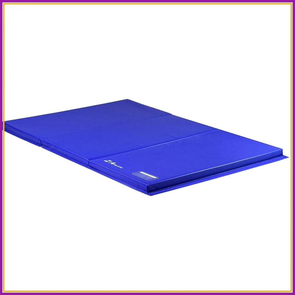 

Folding Mat for Gymnastics, Tumbling, Cheerleading, 4x6x2 In