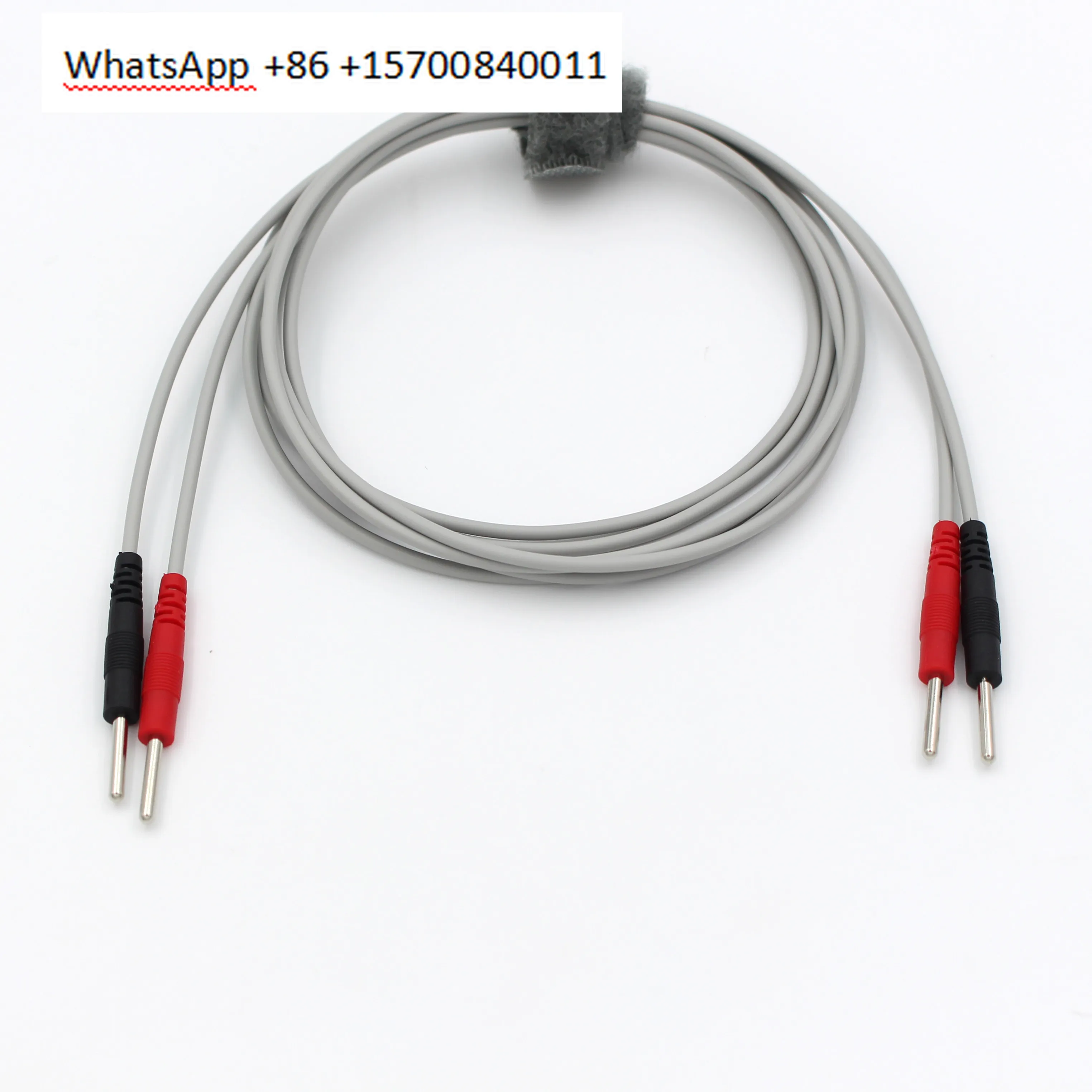 Universal Rehabilitation Instrument Electrode Adapter Cable 2.0 Pin Thread Medtronic Pacemaker Jumper Cable